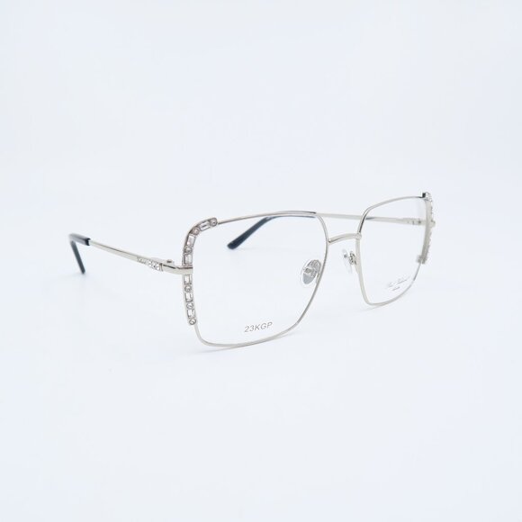 Paul Vosheront PV 625 C2 23K Gold Plated Silver & Crystals New Women Eyeglasses. - Picture 3 of 11